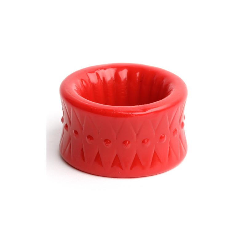 Sport Fucker Ballstretcher souple Low Stack 32 mm - Hauteur 30 mm Rouge